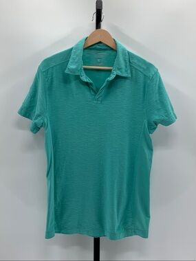 Calvin Klein Teal Green Short-Sleeve Polo